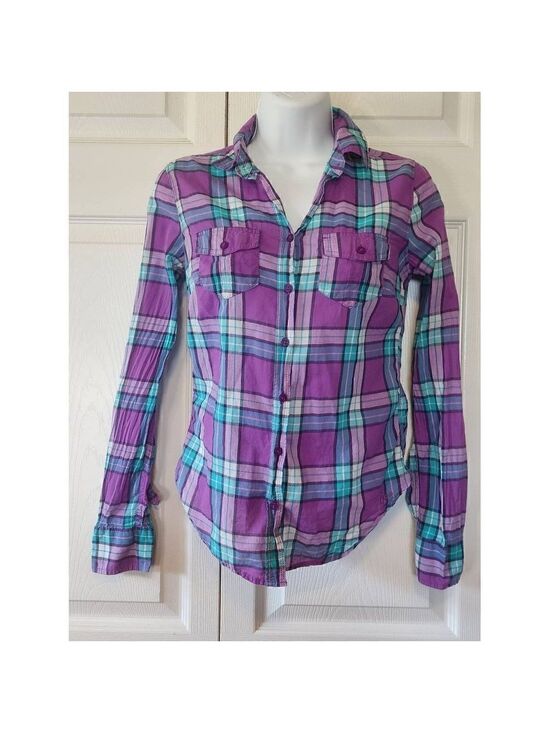 Aeropostale Tops - Aeropstale Plaid Blouse